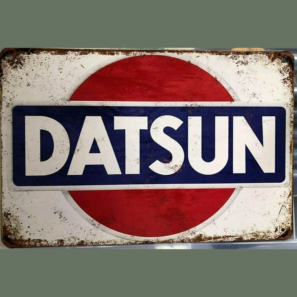 Datsun Vintage Novelty Metal Sign 12" x 8" Wall Art Home & Garden:Home Décor:Plaques & Signs Style Your Walls